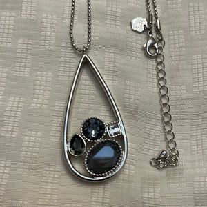 Touchstone very long necklace.